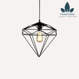  DTH046 - ĐÈN THẢ RỌ SẮT 