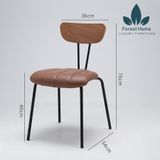  ZM7 - GHẾ SẮT DECOR 