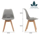  EA9 - GHẾ EAMES MẶT ĐỆM 