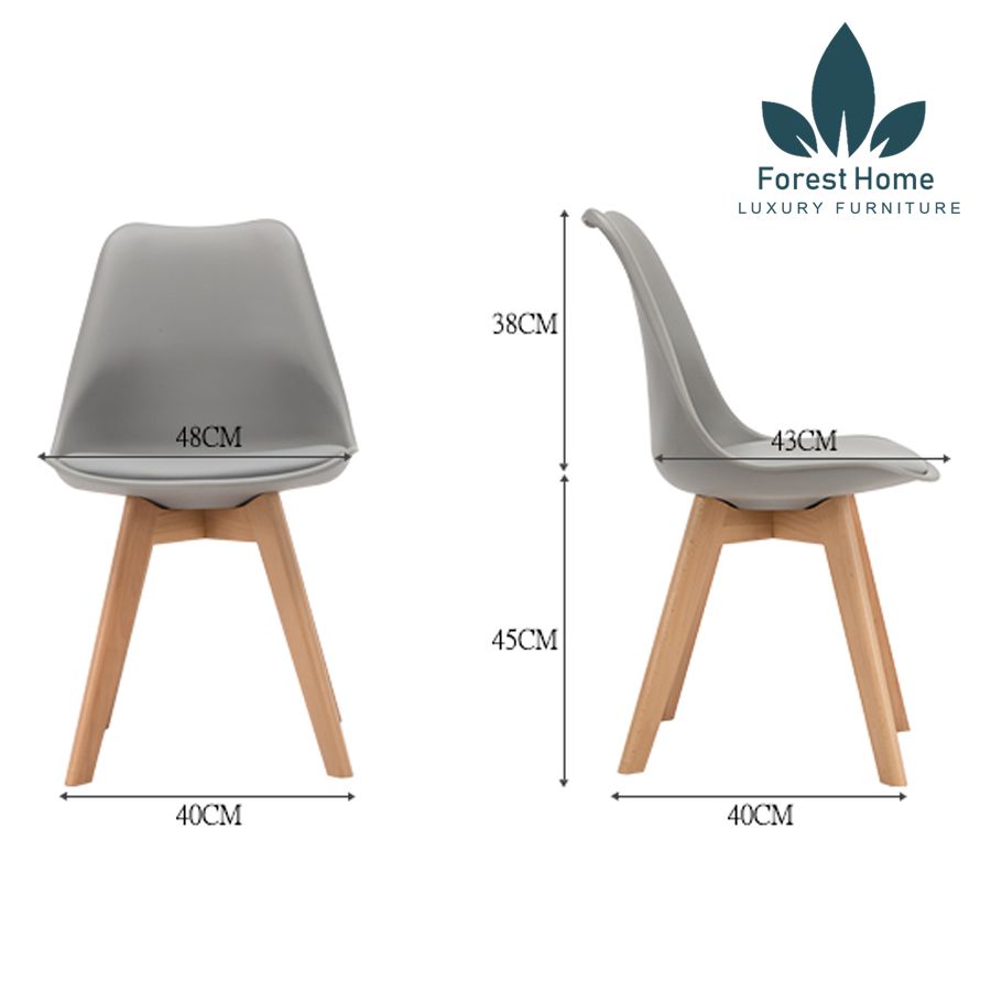  EA9 - GHẾ EAMES MẶT ĐỆM 