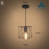  DTH007 - ĐÈN THẢ RỌ SẮT 