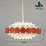  DTH118 - ĐÈN CHÙM LÁ NHỰA 