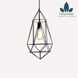  DTH046 - ĐÈN THẢ RỌ SẮT 