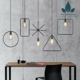  DTH051 - ĐÈN THẢ KHUNG SẮT DTH051 