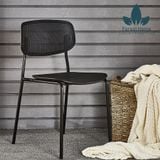  HL2 - GHẾ NHỰA LỖ KHUNG SẮT 