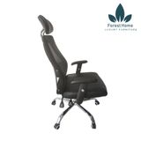  GX303 - GHẾ XOAY TỰA ĐẦU BỌC DA 