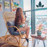  GM5 - GHẾ MÂY BẬP BÊNH 
