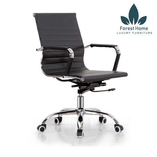  GX2007 - GHẾ XOAY DA LƯNG THẤP 