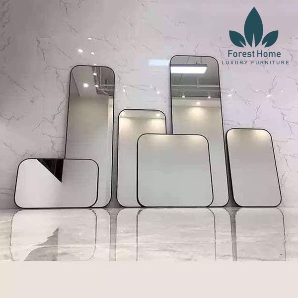  GT009 - GƯƠNG CHỮ NHẬT VIỀN SẮT 