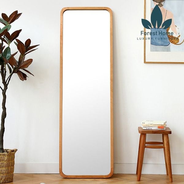  GT008 - GƯƠNG TOÀN THÂN VIỀN GỖ 