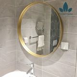  GT005 - GƯƠNG TRÒN VIỀN SẮT VÀNG 