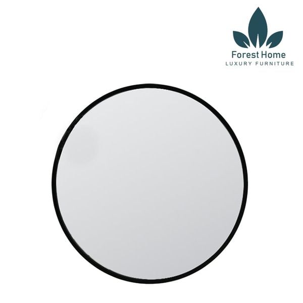  GT004 - GƯƠNG TRÒN VIỀN SẮT ĐEN 