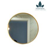  GT005 - GƯƠNG TRÒN VIỀN SẮT VÀNG 