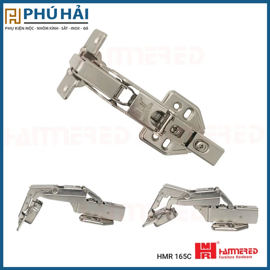 Bản lề hơi 165 độ Hamered A – Phân Phối Vật Tư Phụ Kiện Phú Hải