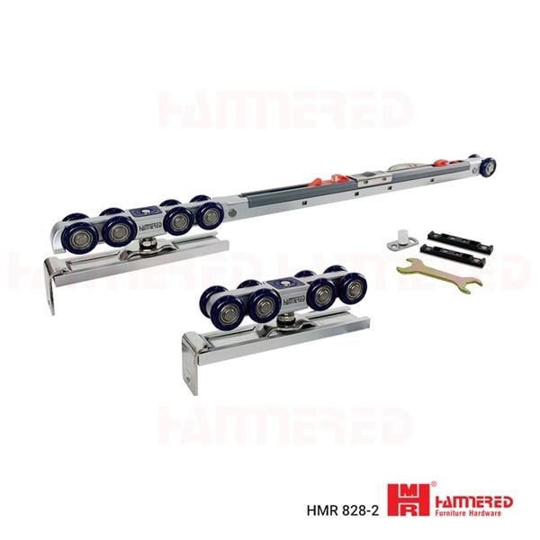  Bánh xe lùa cửa đi HMR 8 bánh giảm chấn 2 chiều 80kg (828-2) 