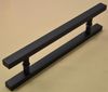 Tay nắm cửa kính đen chân vuông 20 *40 *800