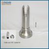 Chân đỡ tấm vách Compact cao 100 kẹp ván 18ly đầu tròn