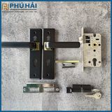  Khóa JEELY H312B tay gạt màu đen(20B/T) 