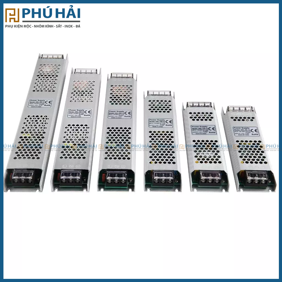  Nguồn tổ ong 12V-25A-300W không quạt 