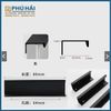 Tay nắm tủ D09 màu đen 1000mm (Hộp 50c)