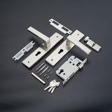  Khóa cửa nẹp VICKINI 32012.001 BSN ken xước bóng, ruột chốt (6 bộ) 