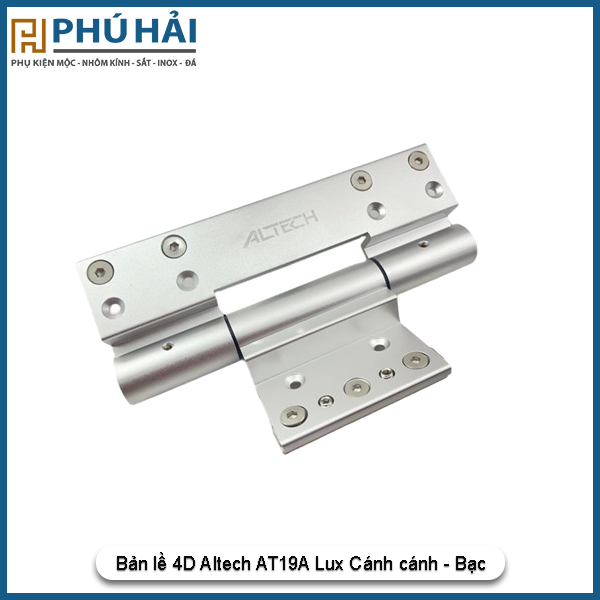  Bản lề 4d ALTECH AT19A lux cánh cánh màu bạc 