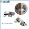 Bản lề 90 độ giảm chấn cho cánh tủ gỗ