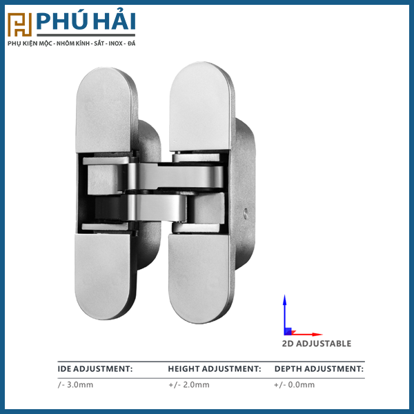  Bản Lề Âm Điều Chỉnh 2 Chiều Imundex 701.16.308 