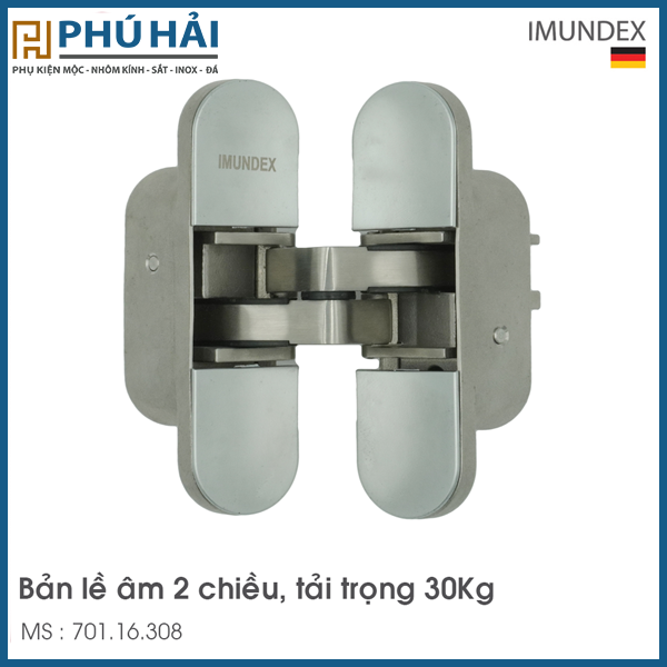  Bản Lề Âm Điều Chỉnh 2 Chiều Imundex 701.16.308 