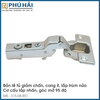 Bản lề HAFELE giảm chấn 95 độ cho gộ dày từ 18-32 phân 315.08.851