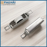  Bánh xe chịu lực dập lỗ hệ 55 ( bánh nhựa) 