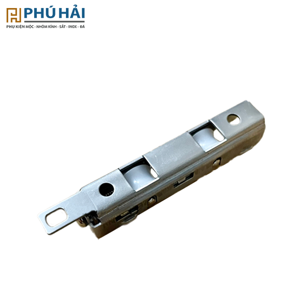  Bánh xe kép hệ 55 inox 201 đế thấp 