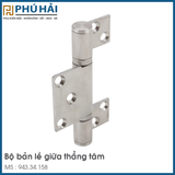  Bộ Bản Lề Giữa Thẳng Tâm Mộng Rời Hafele 943.34.158 