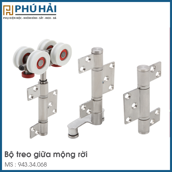  Bộ Treo Giữa Mộng Rời Hafele 943.34.068 