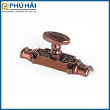  Chốt Ceremone Huy Hoàng Ex02 Mạ Đồng (Nâu) Cửa Đi không khóa 