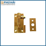  Chốt nghéo giữ cánh tủ HM 6F5 vàng bóng 