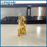  Chốt nghéo giữ cánh tủ HM 6F5 vàng bóng 