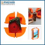  Đai ép góc cánh kính màu cam 