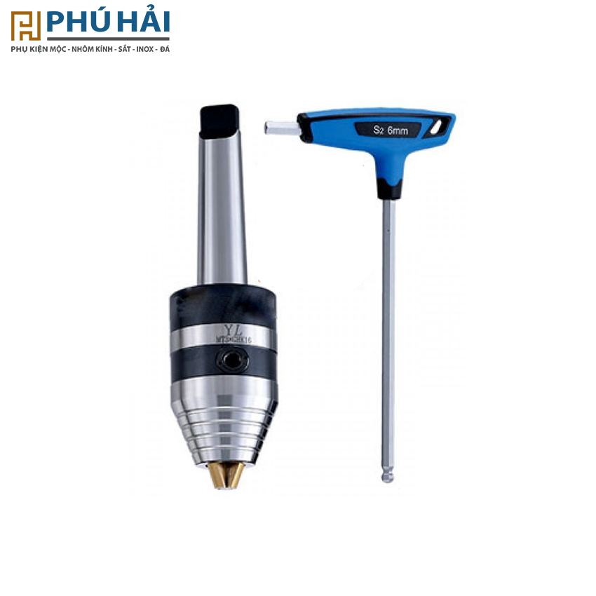  Đầu khoan 10, 13mm côn 