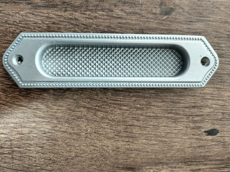  Tay nắm tủ âm mỏ gà màu xám 