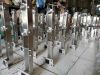 Trụ cầu thang lửng đế mặt inox 304
