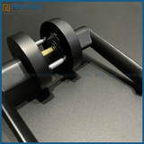  Khóa tròn gạt JEELY J02 tay tròn màu đen (Thung 20 Bộ) 