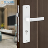 Khóa cửa má sắt PA 9899 trắng(T45 , tim A 70 một đầu chìa)