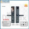 Khóa cửa thông minh tay gạt màn hình chuông màu xám sao SL-C66 GS