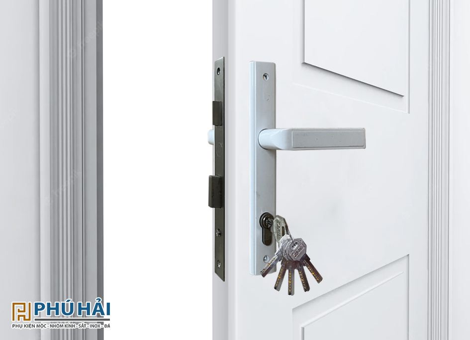 Khóa cửa má sắt 