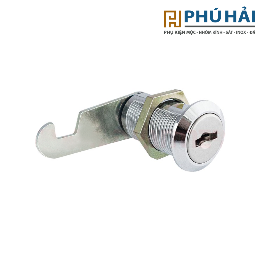  Khoá tủ cốp HAMMERED chìa vuông 