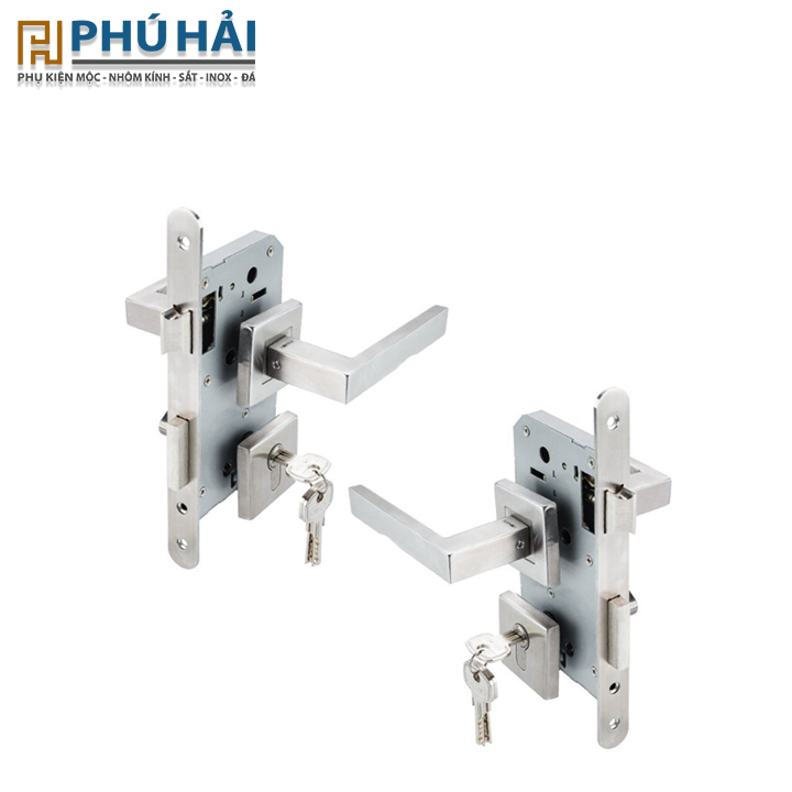  Khóa tay gạt HAFELE 499.63.803 Cửa đi INOX mờ 