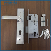  KHÓA TAY GẠT JEELY 304B-260, CỬA CHÍNH, INOX 304, HỆ 1000 
