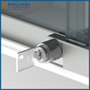  Khóa tủ kính nhấn kính IVAN 03308.001 crom 