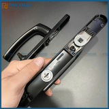  Khóa cửa nhà vệ sinh đen DRAHO 
